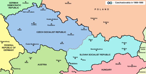 Dissolution of Czechoslovakia